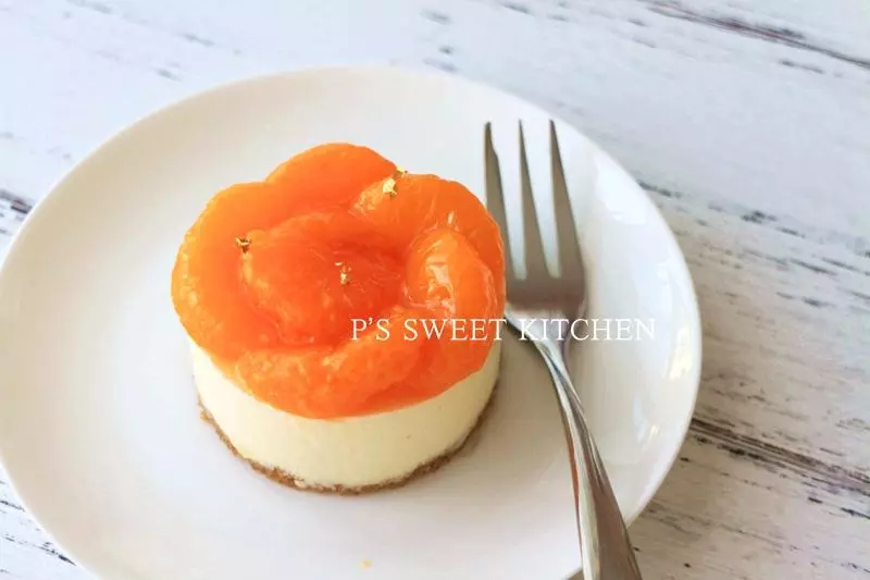 香橙凍芝士蛋糕 （免烤箱）P妞的食記