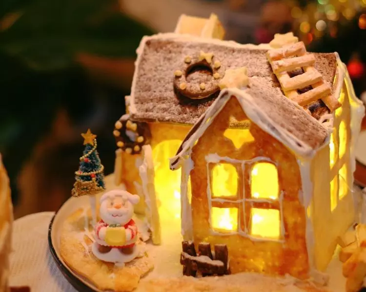 獨家原創：聖誕節，來吃比薑餅屋好吃100倍的巧克力餅乾童話小屋（首創完美的糖霜替代品）
