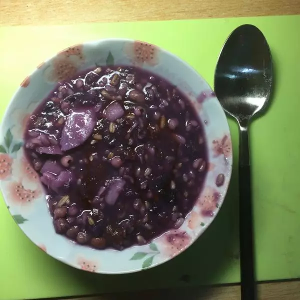 紫薯山藥薏米粥