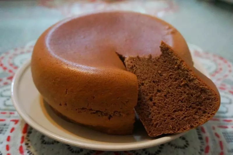 電飯鍋—巧克力戚風蛋糕