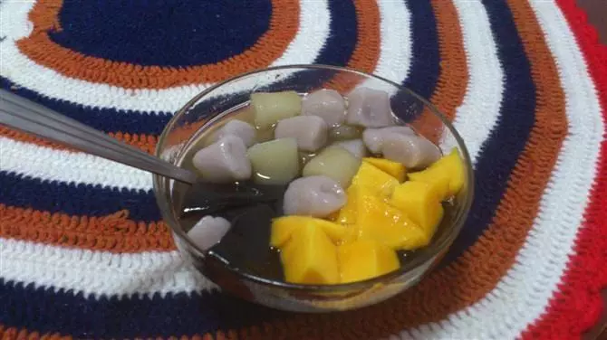 芒果芋圓薯圓蜂蜜仙草粿