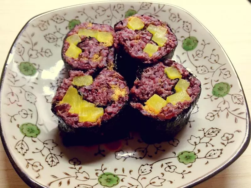 紫米小卷壽司