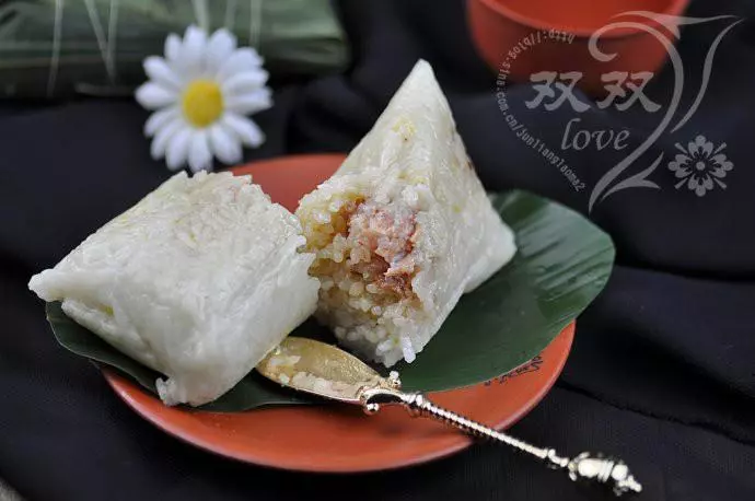 豬肉蛋黃粽+蜜豆粽+原味粽