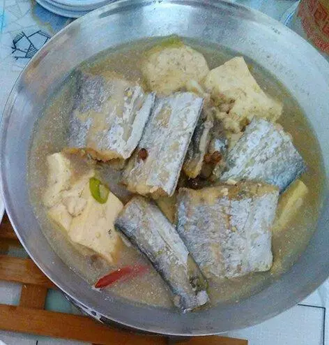 鍋仔帶魚燉豆腐