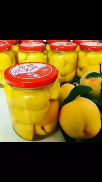 安徽黃桃罐頭自家純手工製作