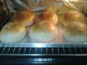 手工麥香漢堡麵包 （中種法）