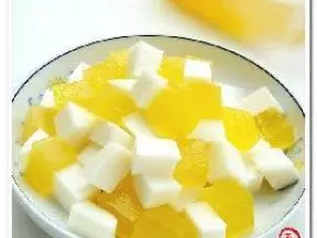 牛奶甜橙凍