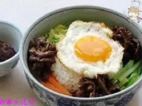 韓式牛肉拌飯