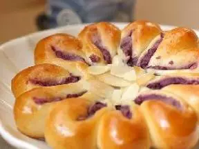 紫薯麵包花兒