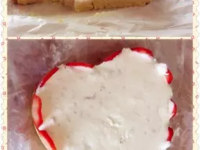 草莓醬慕斯蛋糕