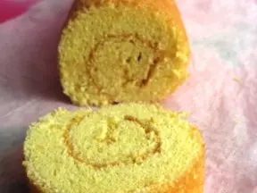 黃金海綿蛋糕卷