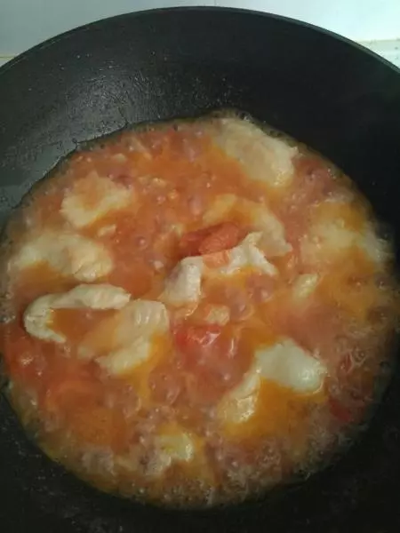 簡易番茄黑魚片