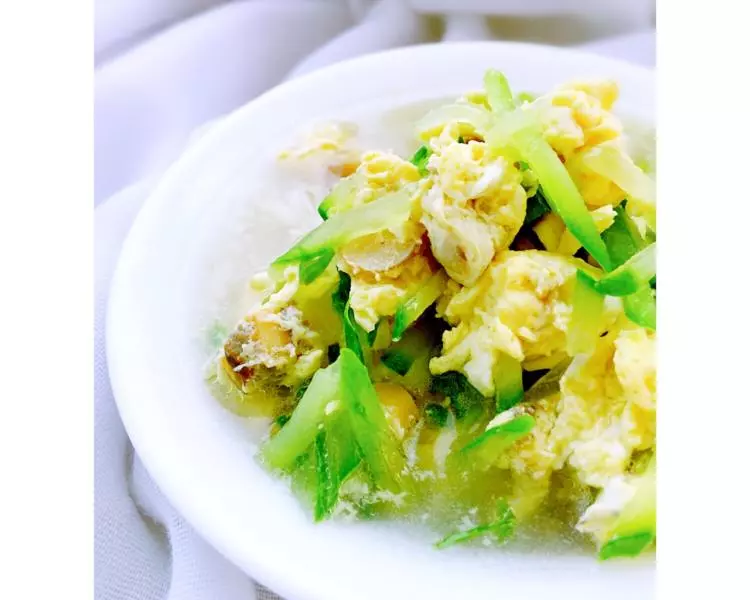 黃瓜竹蟶雞蛋湯（可做面鹵）