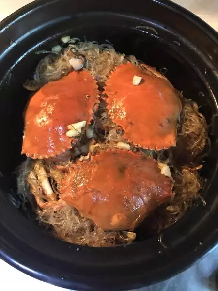 螃蟹粉絲煲