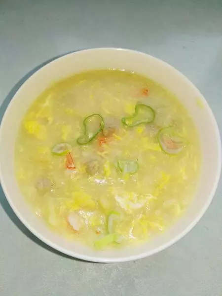 海鮮疙瘩湯