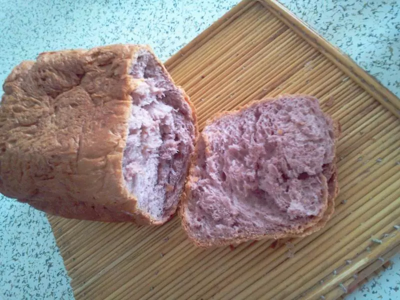 奶油紫薯麵包（麵包機版）