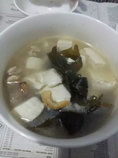 海帶豆腐湯