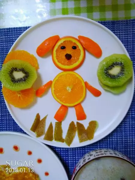 我的童趣水果拼盤