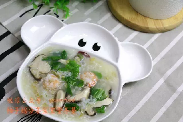香菇白菜粥—寶寶輔食