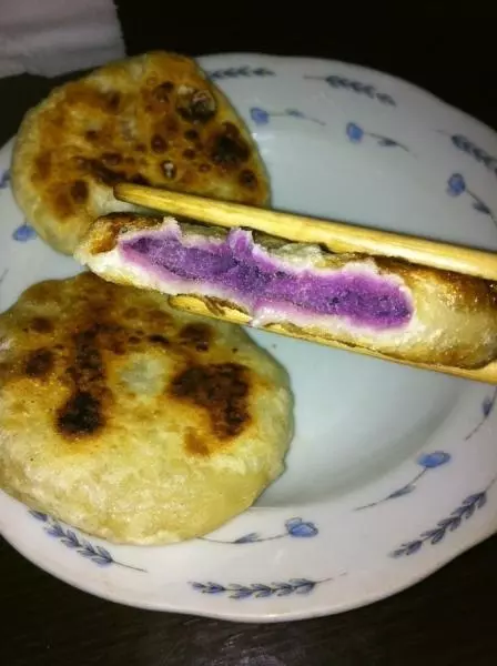 紫薯煎餅