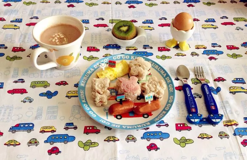 兒子口中的「豪華早餐」集錦-曾經為兒子做過的早餐