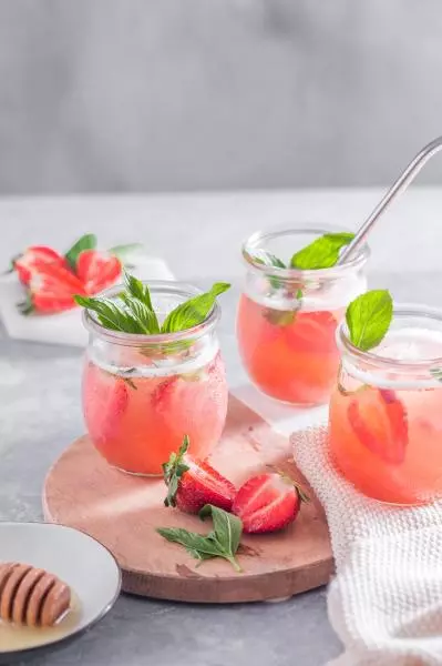 食譜 | 夏日草莓冰茶