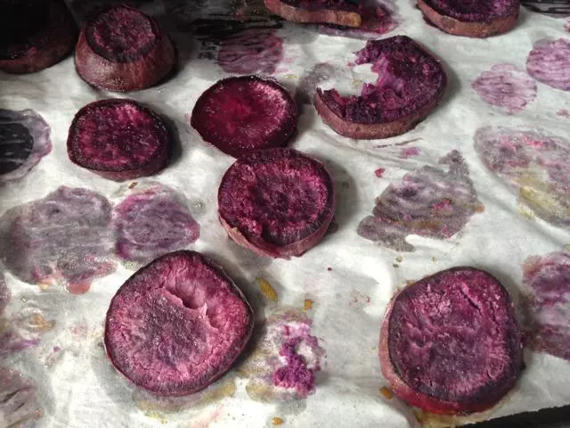 蜜汁烤紫薯