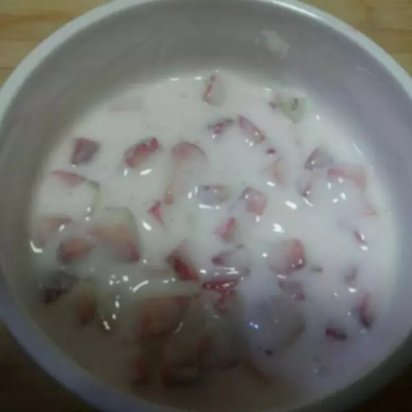 果粒酸奶