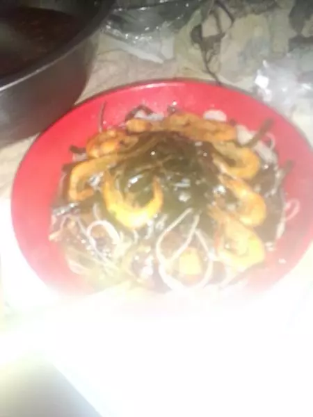 海帶蝦子米麵