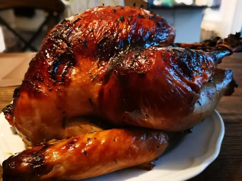 Thanksgiving turkey 烤火雞