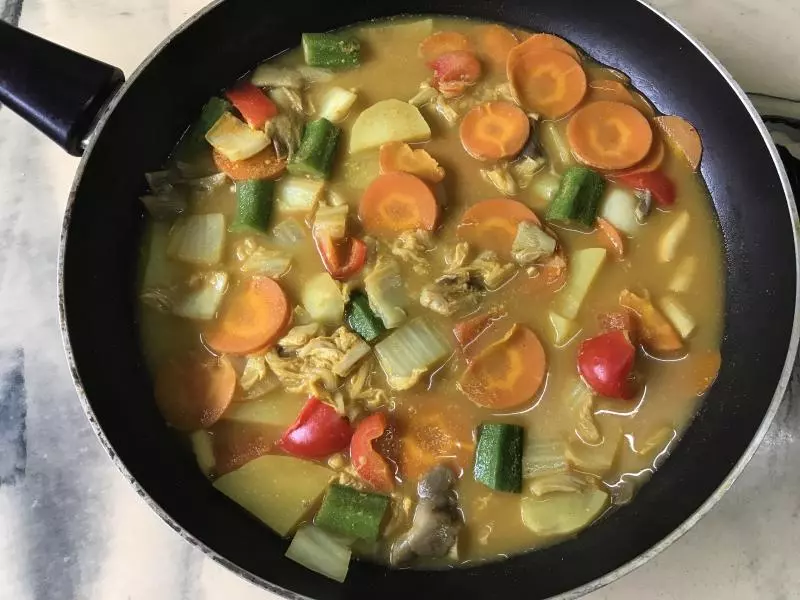 咖喱蔬菜湯 (減肥版)
