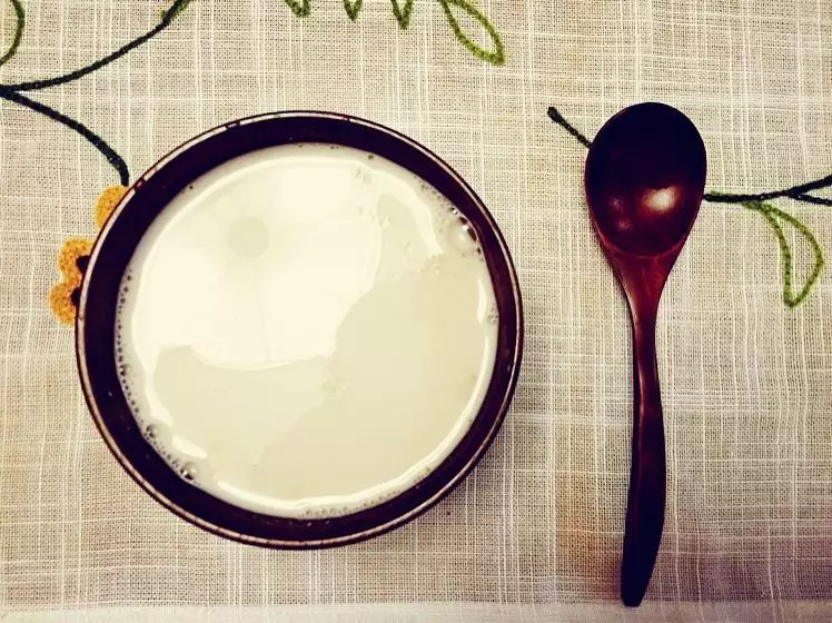 豆漿白果薏米糖水
