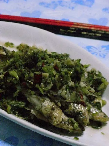 梅齊魚燒鹹菜