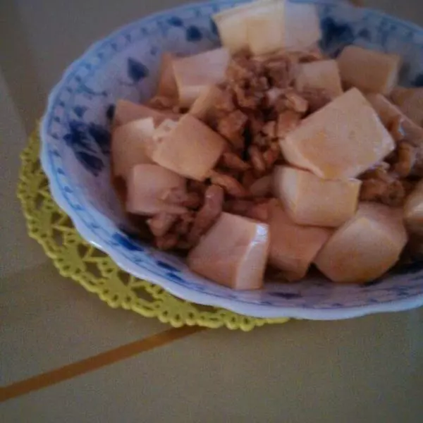 肉沫豆腐