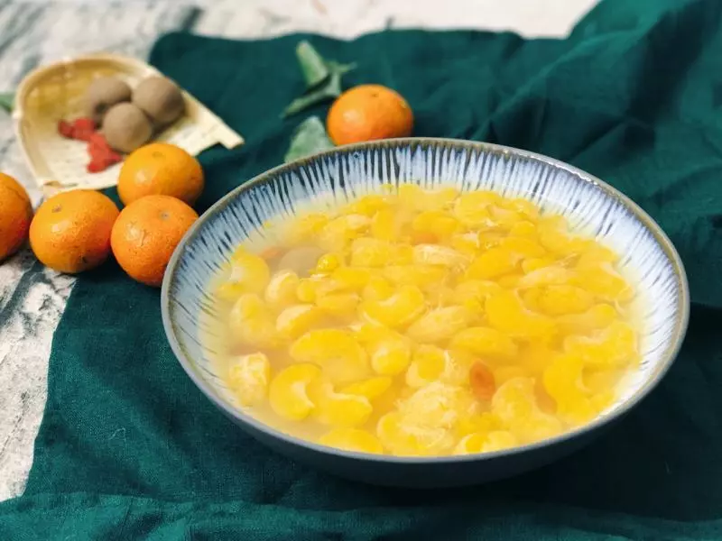 鮮橘甜湯（橘子罐頭）