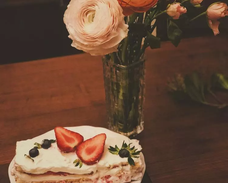 野生派系草莓蛋糕     FreeStyle Strawberry Cake