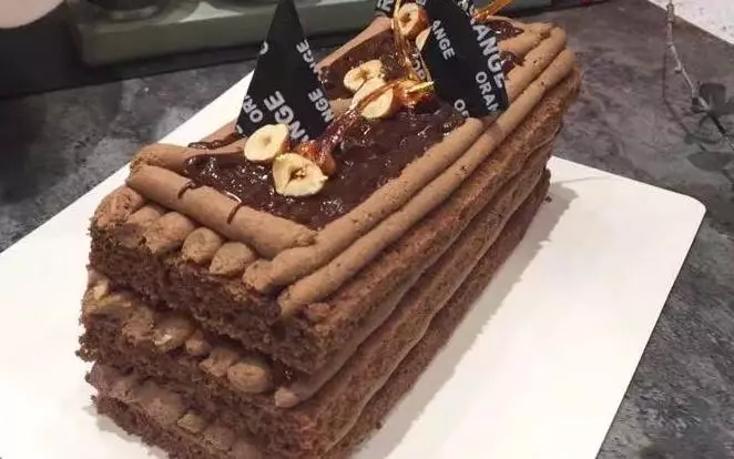 巧克力蛋糕塔