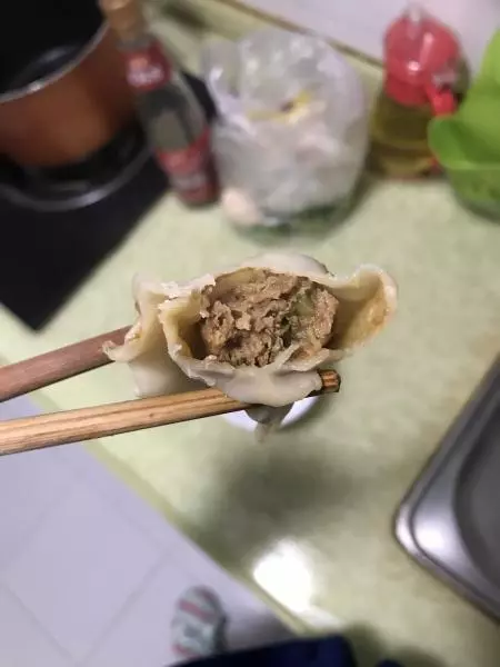 芹菜豬肉餃