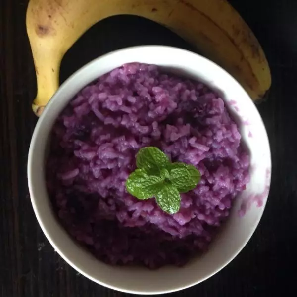 盆栽紫薯飯