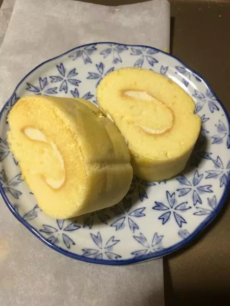低卡椰子乳酪蛋糕卷