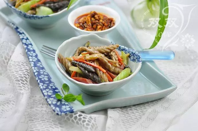 炒雜糧螺絲面魚+鮮蝦雜糧螺絲面魚湯