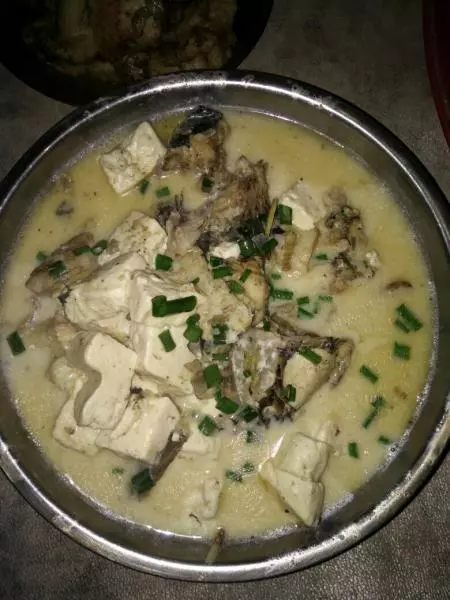 黑魚豆腐湯