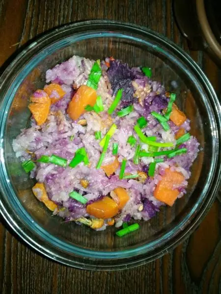 紫薯胡蘿蔔悶飯