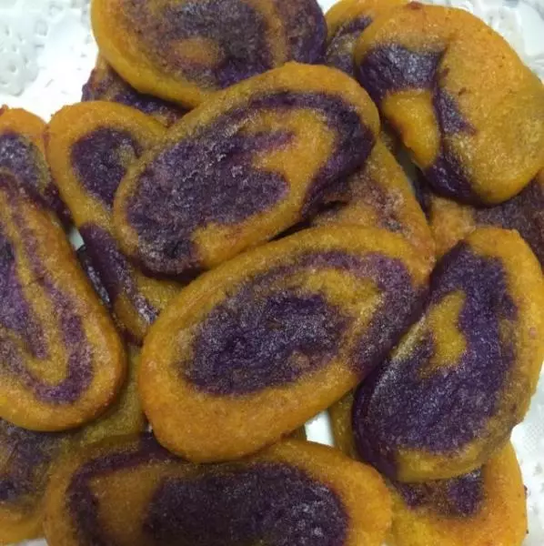 南瓜紫薯餅