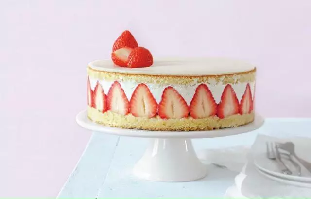 法式草莓蛋糕（無黃油低卡版）