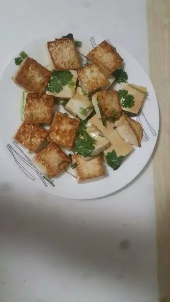 煎嫩豆腐