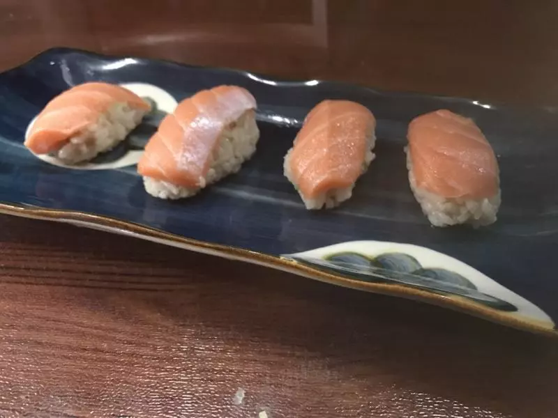 三文魚握壽司
