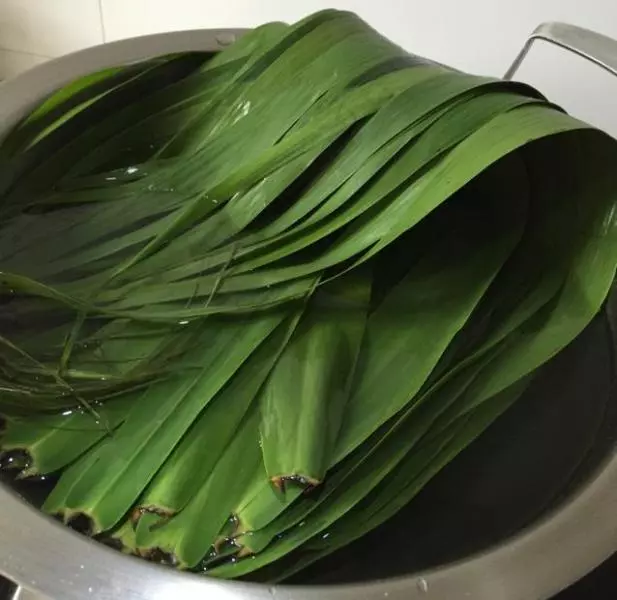 煮粽子葉