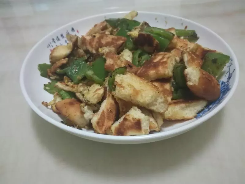 辣椒雞蛋炒饢