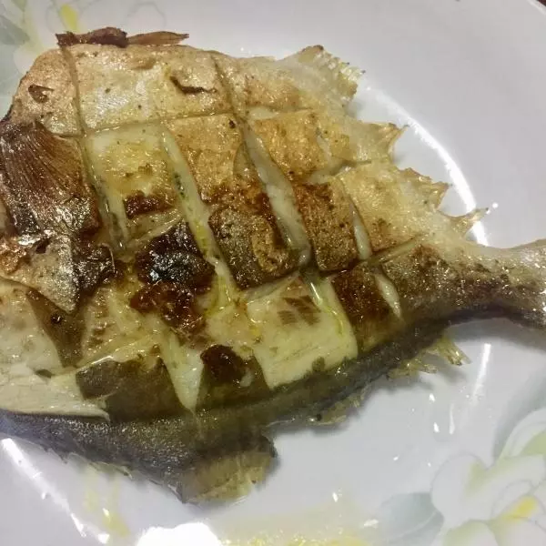 香煎金鯧魚